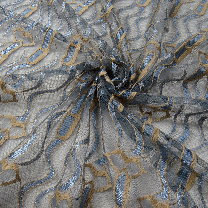 Lace Fabric Women's Polyester Warp Knit for Women's Wear Wholesale Sup 3
